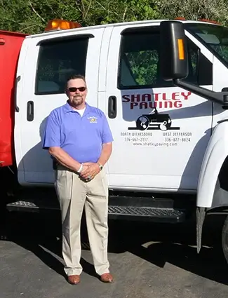 Mike Shatley, owner of Shatley Paving